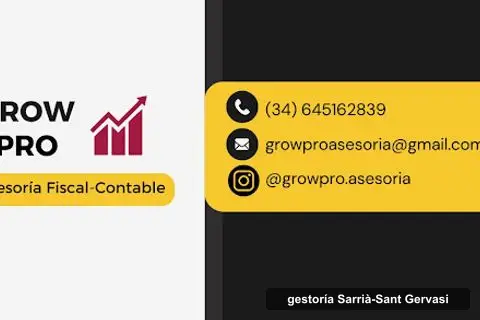 Asesoria GrowPro, gestorías and property tax advisors in Sant Gervasi - Galvany (photo 2)