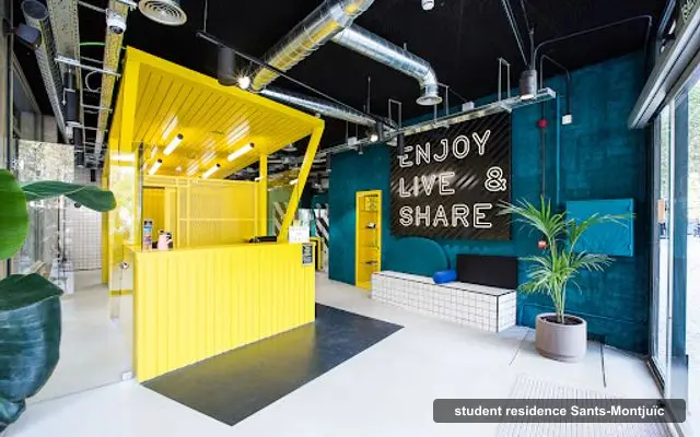 Beyoo Poble Sec, student residence in Sants-Montjuïc, Barcelona