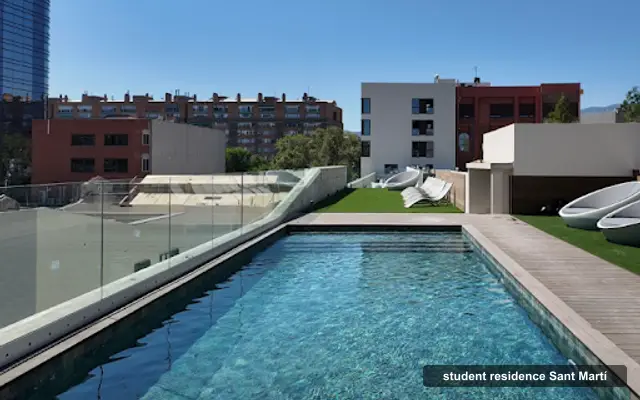 BLAU Student Housing, student residence in Sant Martí, Barcelona