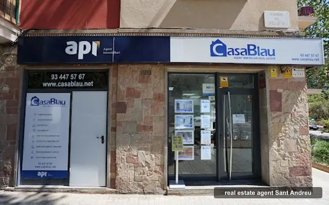 CasaBlau Congrés, real estate agent in Sant Andreu, Barcelona