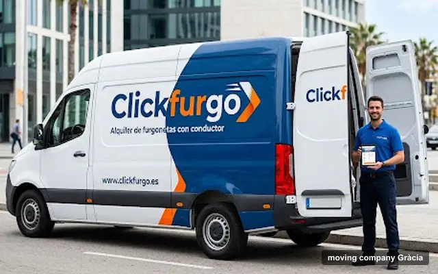 ClickFurgo, moving company in Gràcia, Barcelona