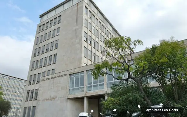 Escola Tècnica Superior d'Arquitectura de Barcelona, architect in Les Corts, Barcelona