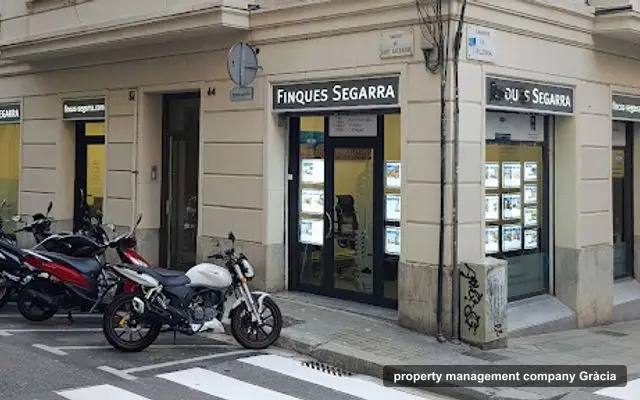 Finques Segarra, S.L.P, property management company in Gràcia, Barcelona