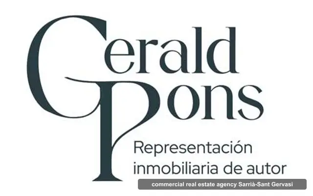 Gerald Pons, inmobiliaria comercial en Sarrià-Sant Gervasi, Barcelona