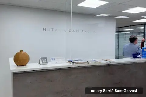 Joaquín Rodríguez Carlancha Romero, notaries in Sant Gervasi - Galvany (photo 2)
