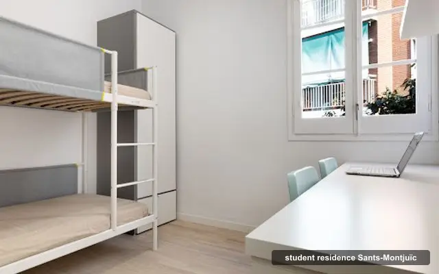 LaResi.BCN, student residence in Sants-Montjuïc, Barcelona