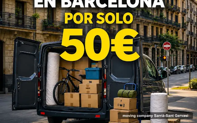 Mudanzas y Transportes Barcelona Express, empresa de mudanzas en Sarrià-Sant Gervasi, Barcelona