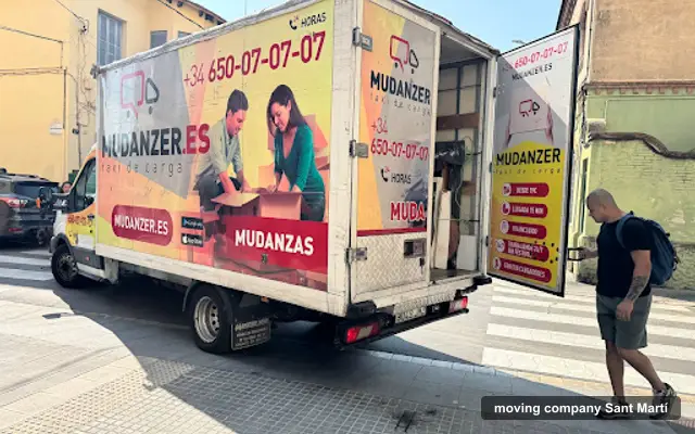 MUDANZER, empresa de mudanzas en Sant Martí, Barcelona
