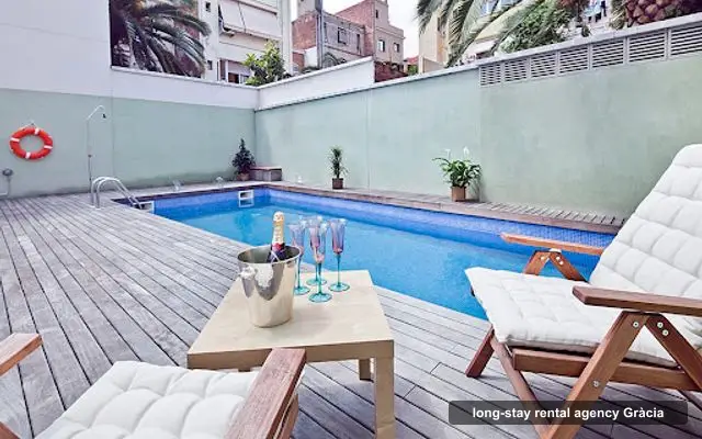 My Space Barcelona Gràcia Pool Terrace, agencia de alquiler en Gràcia, Barcelona