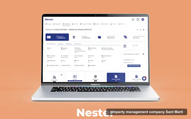 Nester, property management company in Sant Martí, Barcelona