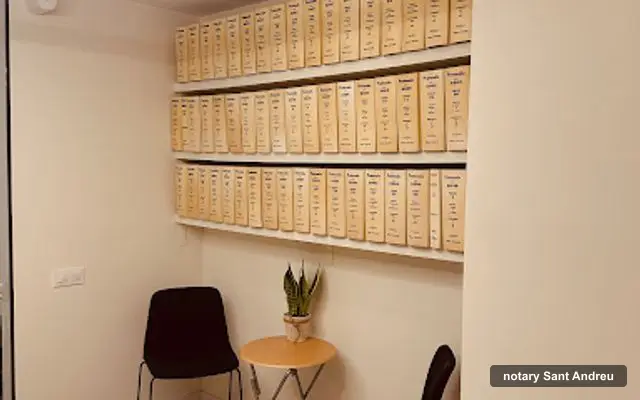 Notaria García-Sancha, notary in Sant Andreu, Barcelona