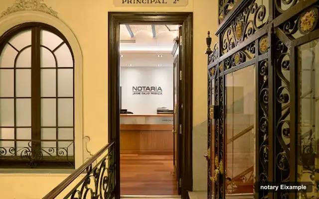 Notaria Jaime Calvo Francia, notary in Eixample, Barcelona