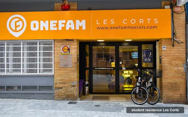 Onefam Les Corts, student residence in Les Corts, Barcelona