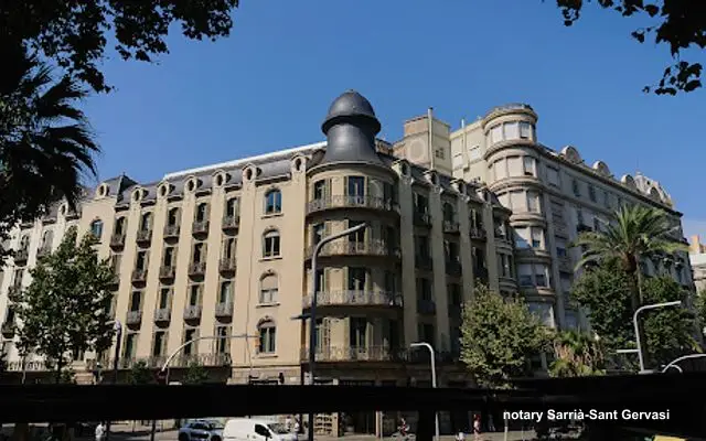 Ramón García Torrent Carballo, notary in Sarrià-Sant Gervasi, Barcelona