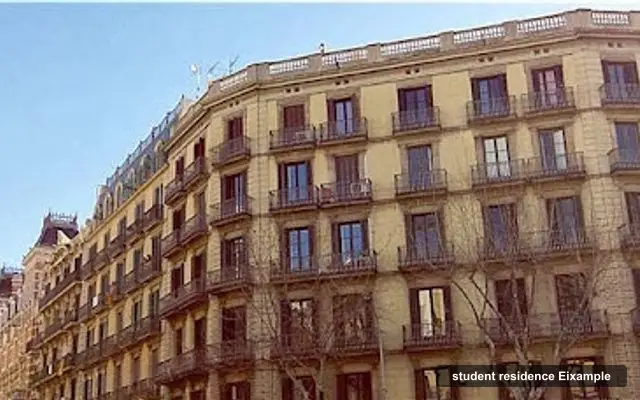 Residència Balmes, student residence in Eixample, Barcelona