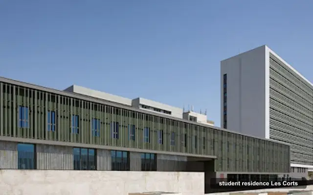 Residència Universitària Aleu, student residence in Les Corts, Barcelona