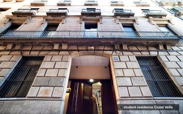 Residencia Universitaria Barcelona, student residence in Ciutat Vella, Barcelona