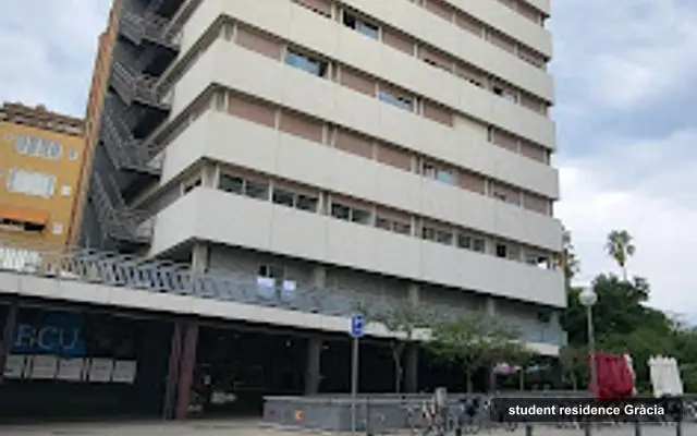Residència Universitària Lesseps, student residence in Gràcia, Barcelona