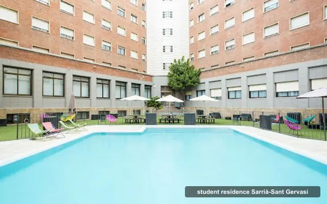 Residència Universitària Resa Barcelona Diagonal, student residence in Sarrià-Sant Gervasi, Barcelona