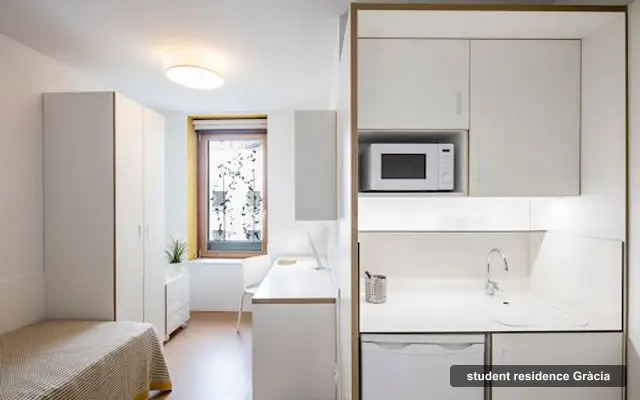 Residencia Universitaria UNIHABIT Barcelona Gràcia, student residence in Gràcia, Barcelona