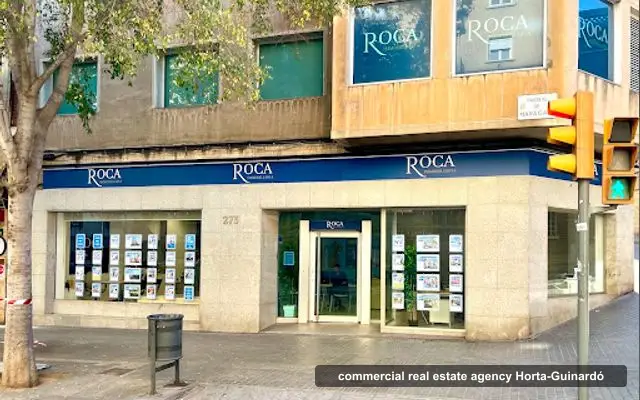 ROCA Immobiliària Barcelona, inmobiliaria comercial en Horta-Guinardó, Barcelona