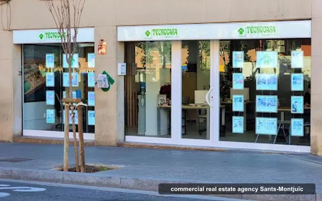 Tecnocasa agencia inmobiliaria, commercial real estate agency in Sants-Montjuïc, Barcelona