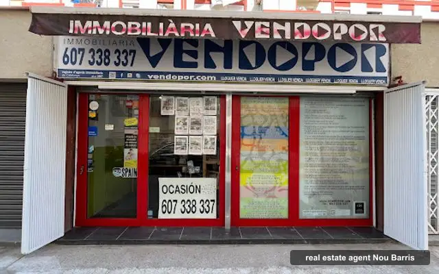 VENDOPOR Agencias Inmobiliarias en Barcelona, real estate agent in Nou Barris, Barcelona