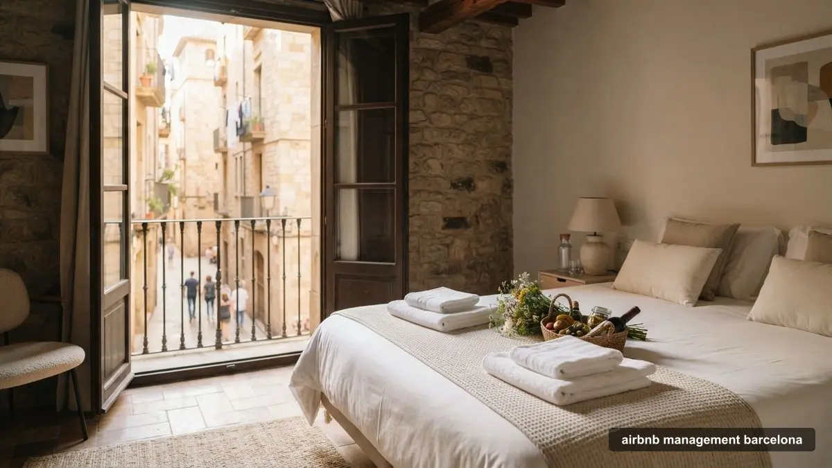 Airbnb management in Barcelona