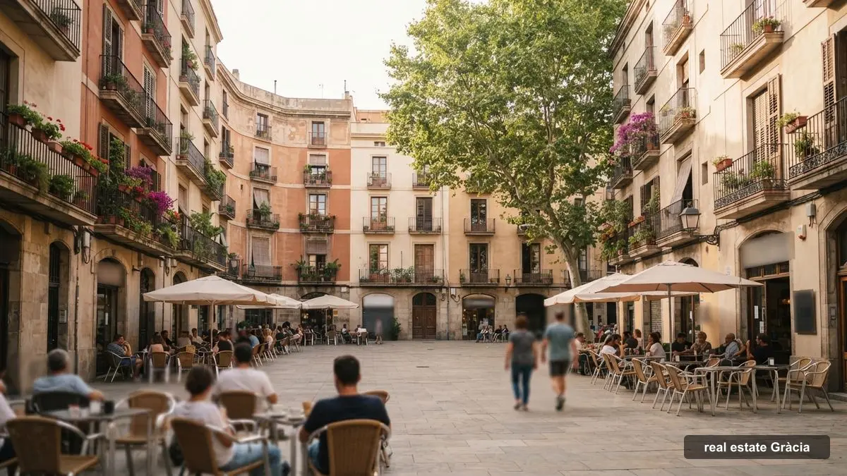 Inmobiliarias y servicios inmobiliarios en Gràcia